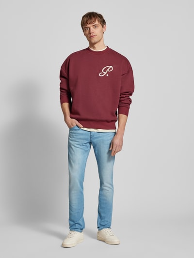 Jack & Jones Slim fit jeans in 5-pocketmodel, model 'GLENN' Lichtblauw - 1