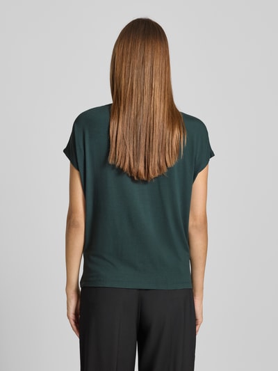 s.Oliver RED LABEL Loose Fit T-Shirt aus Viskose-Mix Dunkelgruen 5