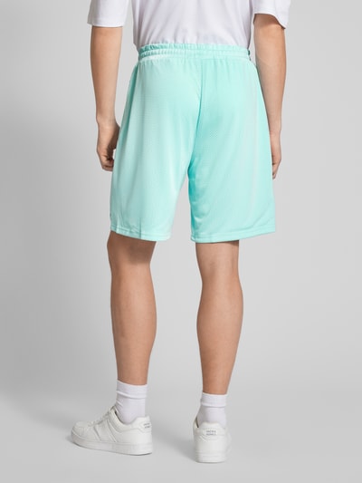 REVIEW Shorts met elastische band Turquoise - 5