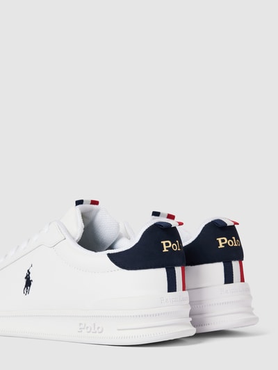 Polo Ralph Lauren Sneaker aus echtem Leder Weiss 2