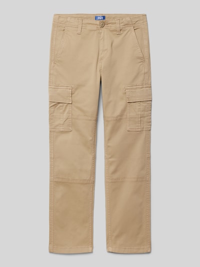 Jack & Jones Regular Fit Cargohose mit Eingrifftaschen Modell 'KANE' Beige 1