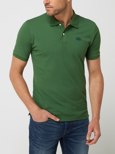 La Martina Regular Fit Poloshirt aus Piqué Grass 4