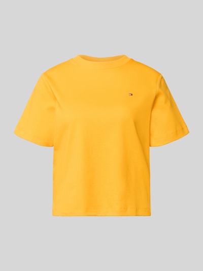 Tommy Hilfiger Boxy Fit T-Shirt aus reiner Baumwolle Orange 2