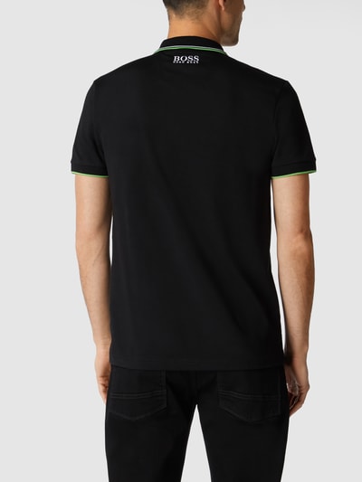 BOSS Green Poloshirt mit Logo-Stickerei Modell 'Paddy Pro' Black 5