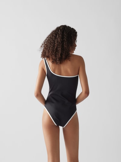 Sir One-Shoulder-Badeanzug Schwarz 5
