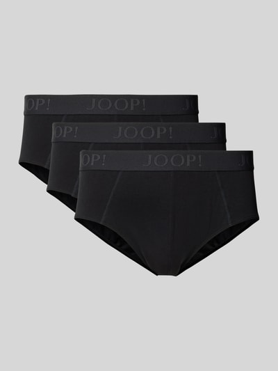 JOOP! Collection Slip mit elastischem Label-Bund im 3er-Pack BLACK 1