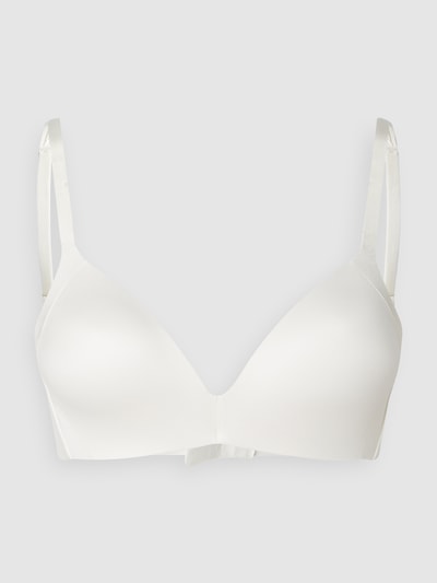 Triumph Soft-BH aus Satin  Offwhite 1