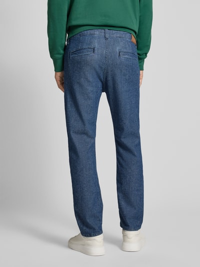 Marc O'Polo Straight Leg Chino aus Baumwoll-Mix Modell 'KALMO' Jeansblau 5
