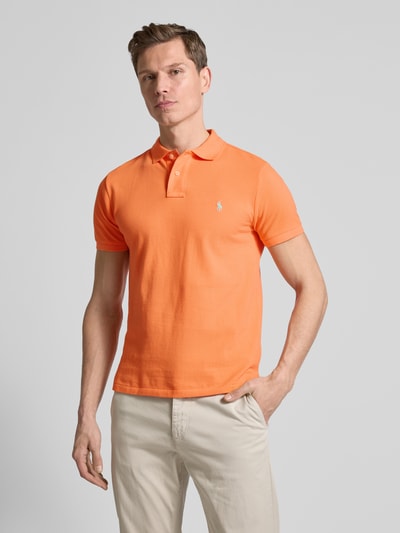 Polo Ralph Lauren Poloshirt mit Label-Stitching Orange 4