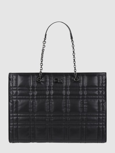 CK Calvin Klein Tote Bag in Leder-Optik  Black 2