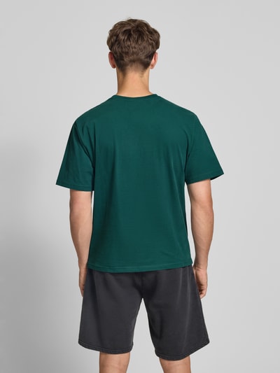 REVIEW T-Shirt mit Rundhalsausschnitt Dunkelgruen 5