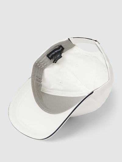 Emporio Armani Basecap mit Label-Detail Offwhite 2