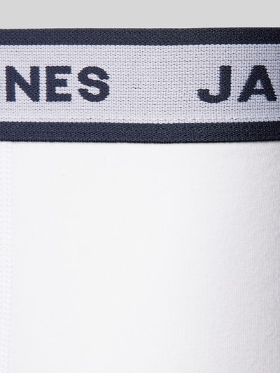 Jack & Jones Trunks mit elastischem Logo-Bund Modell 'SOLID' Weiss 2