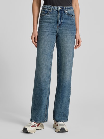 Vero Moda High rise jeans van katoenmix, modell 'TESSA' Jeansblauw - 4