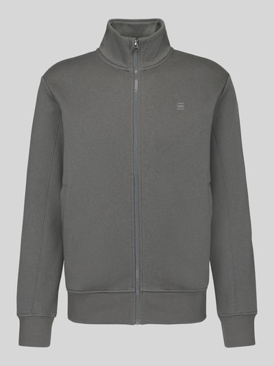 G-Star RAW Sweatjacke mit Logo-Detail Mittelgrau 2