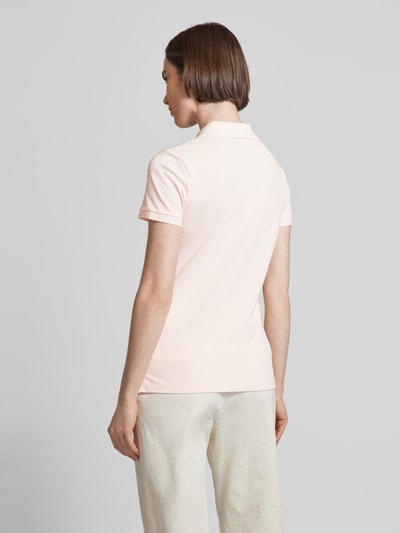 Lauren Ralph Lauren Slim fit poloshirt met logostitching, model 'KIEWICK' Felroze - 5