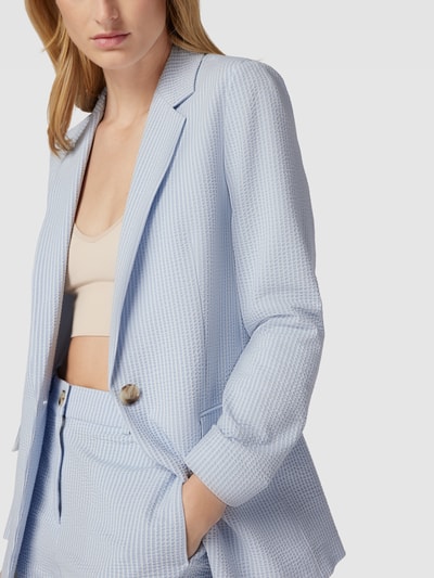 BOSS Blazer mit Streifenmuster Modell 'Jocalua' Bleu 3