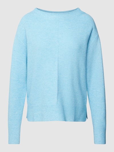 Tom Tailor Gebreide pullover met siernaden Lichtblauw - 2