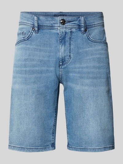 JOOP! Collection Modern fit korte jeans in 5-pocketmodel, model 'Fortress' Jeansblauw - 2