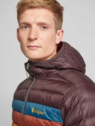 Cotopaxi Gewatteerd jack met labelprint, model 'Fuego' Middenbruin - 3