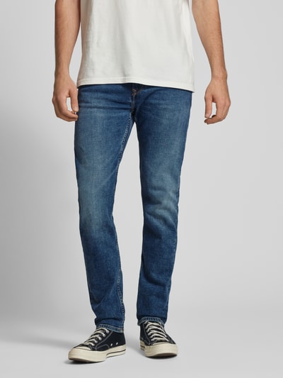 Pepe Jeans Slim Fit Jeans im 5-Pocket-Design Modell 'HATCH' Jeansblau 4