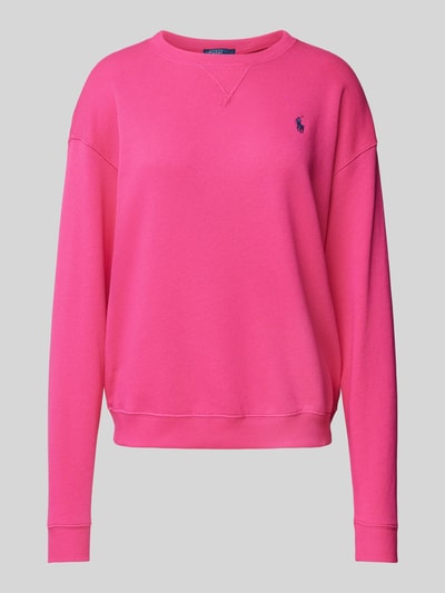 Polo Ralph Lauren Sweatshirt mit Rundhalsausschnitt Pink 2