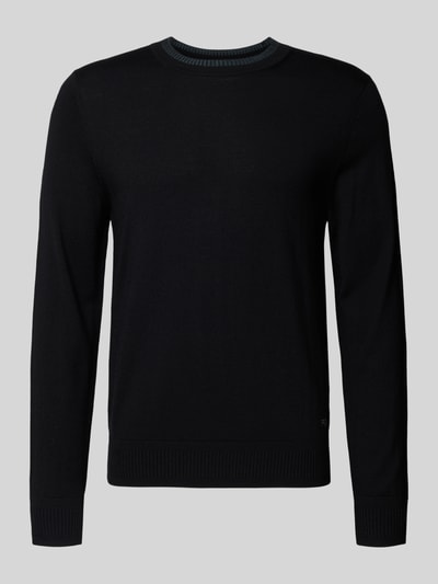 PAUL SMITH Strickpullover mit gerippten Abschlüssen Black 2