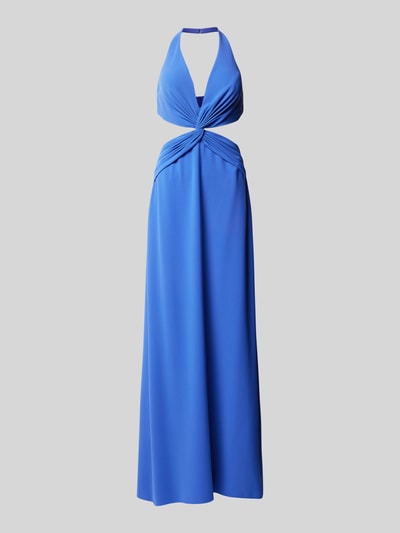 Vera Wang Bride Abendkleid mit Knotendetail Modell 'CHAMBERY' Blau 2