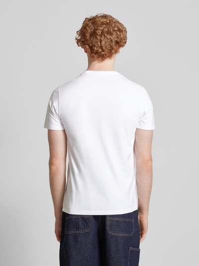 Levi's® T-Shirt mit Label-Stitching Weiss 5