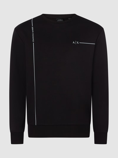 ARMANI EXCHANGE Sweatshirt mit Logo-Details  Black 1