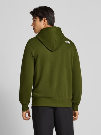 The North Face Hoodie met labelstitching Olijfgroen - 5