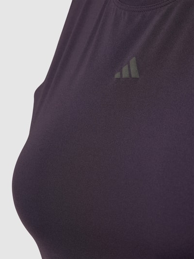 Adidas Training Crop Top mit Cut Out auf der Rückseite Black 2