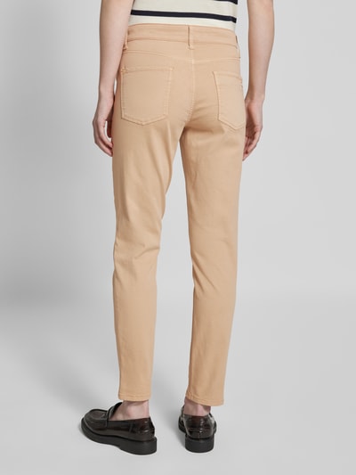 Cambio Slim fit jeans met verkort model, model 'PIPER' Camel - 5