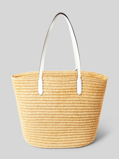 Lauren Ralph Lauren Shopper mit Label-Detail Modell 'BRIE' Sand 4