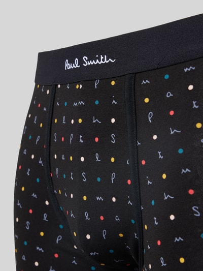 PAUL SMITH Trunks mit elastischem Logo-Bund im 3er-Pack Black 2