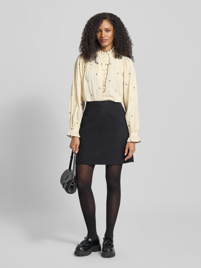 Soyaconcept Regular Fit Hemdbluse mit Stehkragen Modell 'VIBEN' Ecru 1