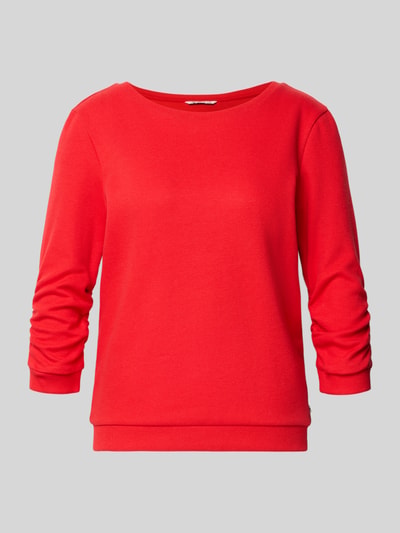 Tom Tailor Denim Regular Fit 3/4-Shirt aus Baumwoll-Mix Rot 2