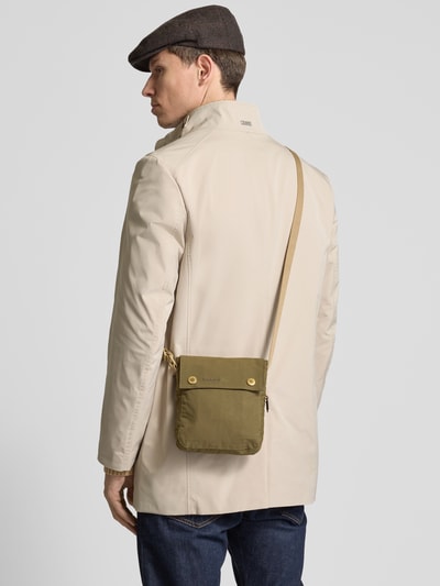 Barbour Crossbody Bag aus reiner Baumwolle Modell 'TRANSPORT' Beige 1