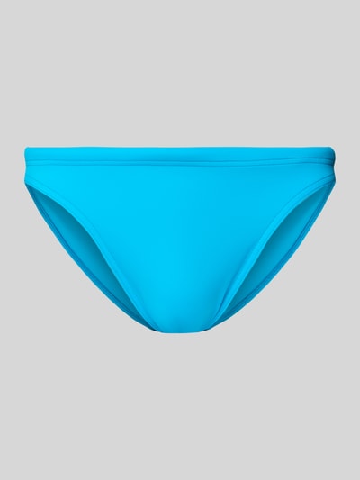 HOM Zwembroek in effen design, model 'SEA LIFE' Turquoise - 1