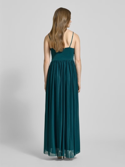 GUIDO MARIA KRETSCHMER WOMAN Abendkleid in Wickel-Optik Modell 'Cathleen' Dunkelgruen 5