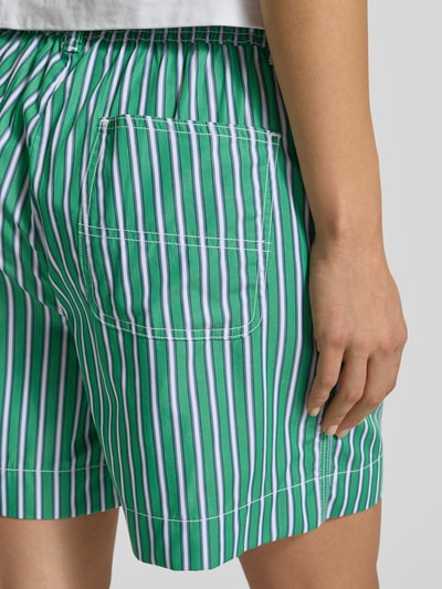 Lauren Ralph Lauren Regular Fit Shorts aus reiner Baumwolle Gruen 3