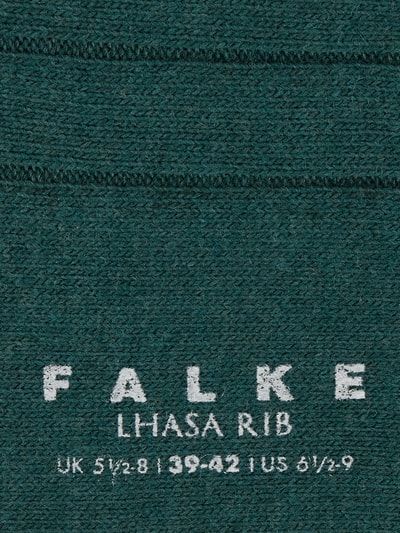 Falke Socken mit Kaschmir-Anteil Modell 'Lhasa'  Dunkelgruen 2