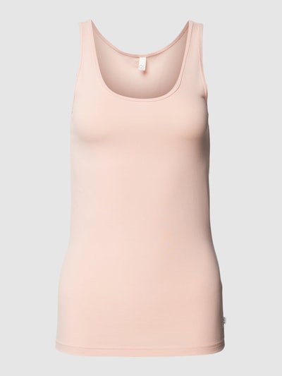 QS Tanktop mit Label-Detail Modell 'Basic' Rosa 2
