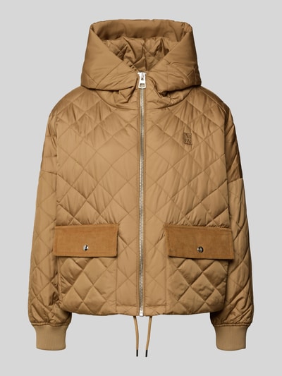 Marc O'Polo Oversized Steppjacke mit Kapuze Camel 2