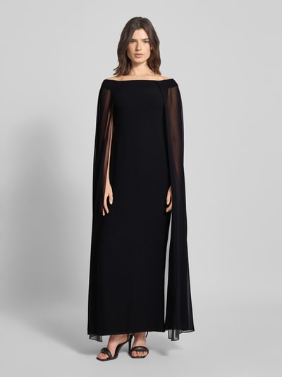 Lauren Ralph Lauren Abendkleid mit weiten Ärmeln Modell 'EDLYNE' Black 4