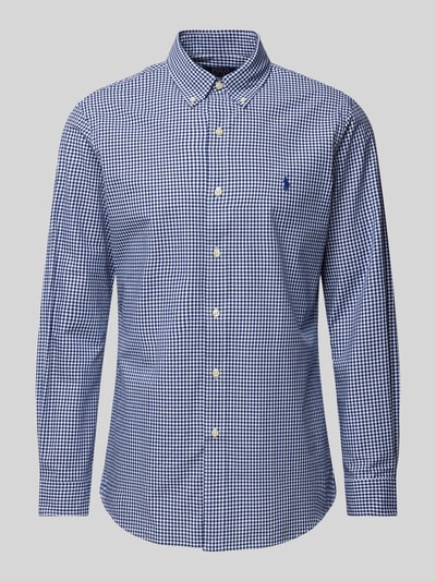 Polo Ralph Lauren Slim Fit Freizeithemd mit Button-Down-Kragen Marine 2