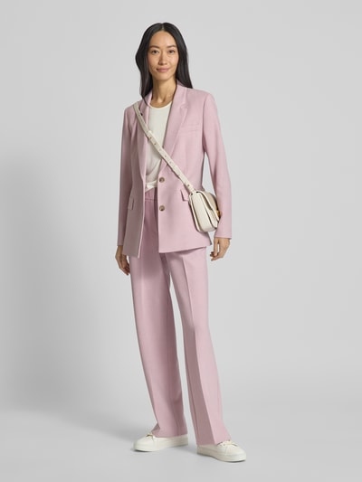 Selected Femme Regular Fit Stoffhose mit Bügelfalten Modell 'Rita' Rose 1