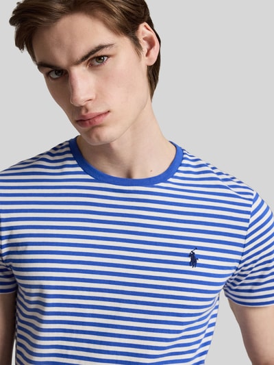 Polo Ralph Lauren męski t-shirt o kroju regular fit z czystej bawełny Jasnoniebieski 3