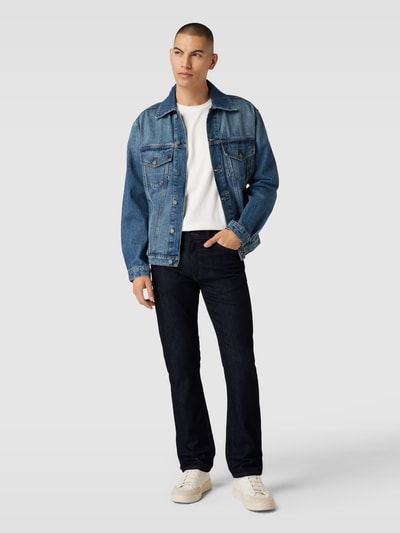 Gant Regular Fit Jeans mit 5-Pocket-Design Dunkelblau 1