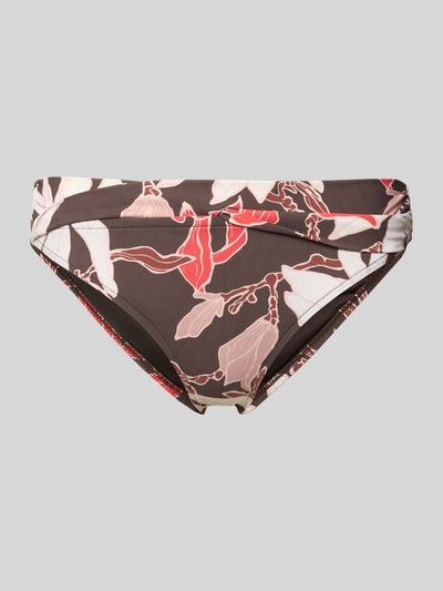 Produktfoto, Bikini-Slip mit Raffungen Modell 'Camolo' von Barts aus Material-Mix mit Stretch-Anteil, floral gemustert, Regular-Fit, Damen